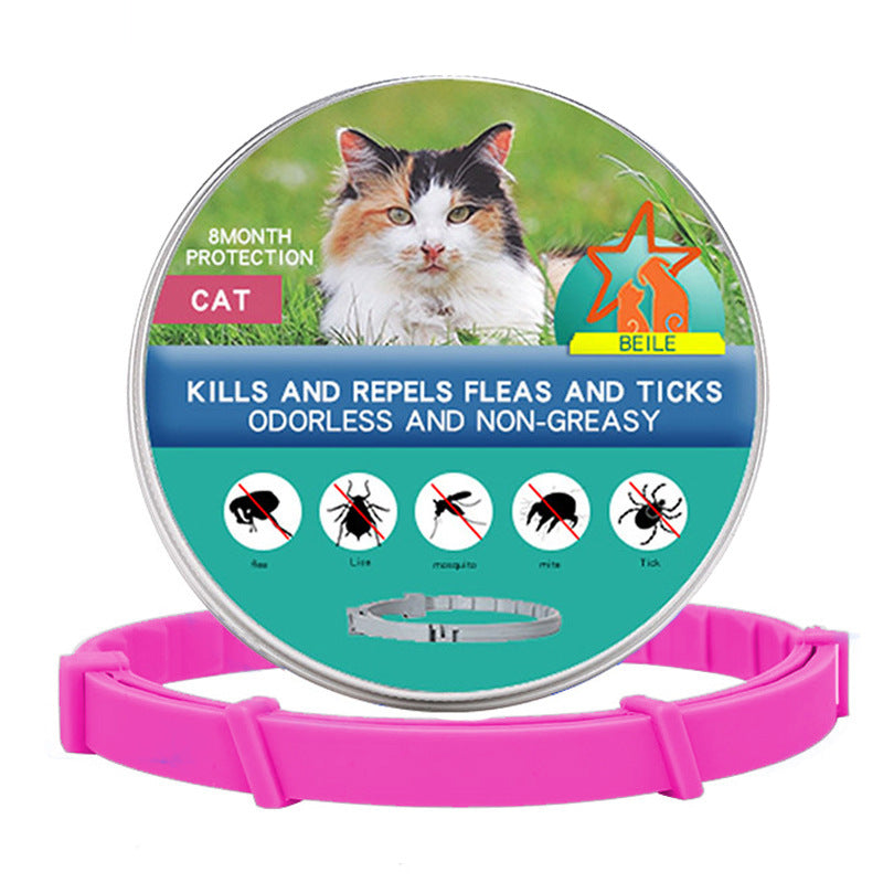 Cat Dog Collar Flea and Anti-Lice in Vitro Insect Repellent Ring