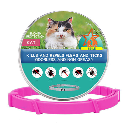 Cat Dog Collar Flea and Anti-Lice in Vitro Insect Repellent Ring