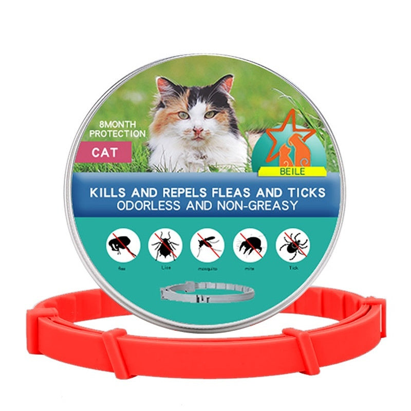 Cat Dog Collar Flea and Anti-Lice in Vitro Insect Repellent Ring