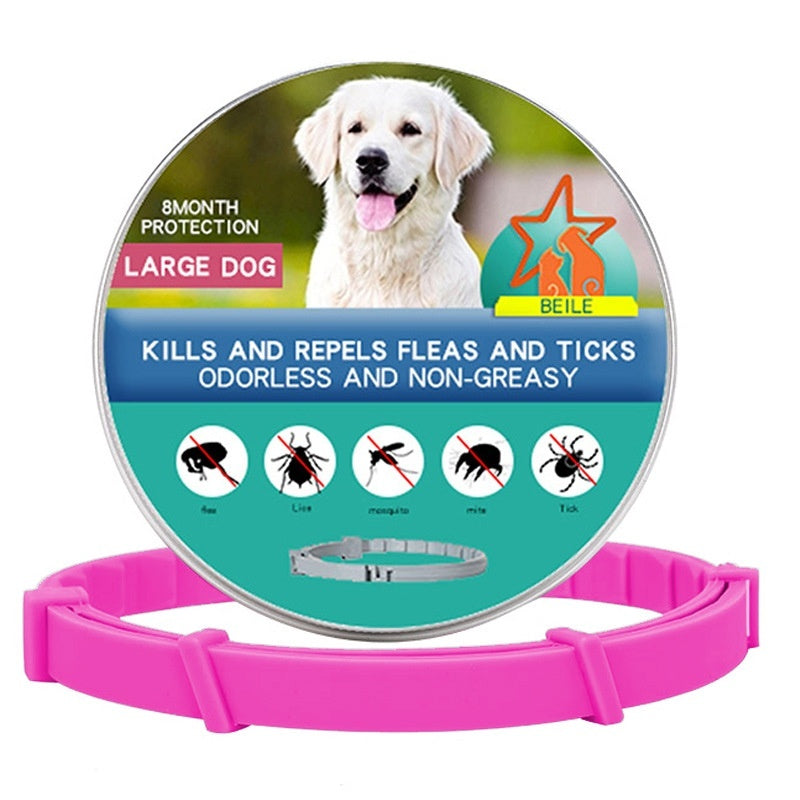 Cat Dog Collar Flea and Anti-Lice in Vitro Insect Repellent Ring