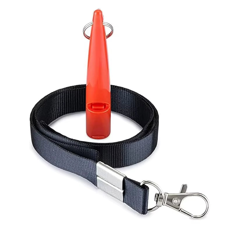 Dog Whistle with Lanyards, Ultrasonic Dog Whistles to Stop Barking, High Pitch Frequency Silent Whistles for Dog Training