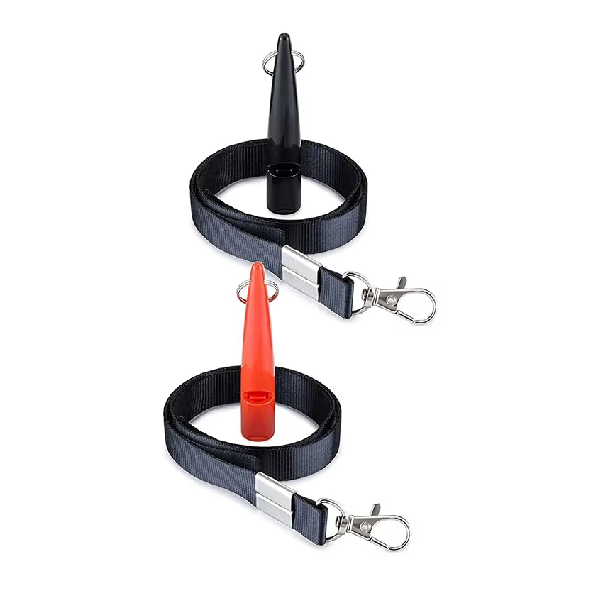 Dog Whistle with Lanyards, Ultrasonic Dog Whistles to Stop Barking, High Pitch Frequency Silent Whistles for Dog Training
